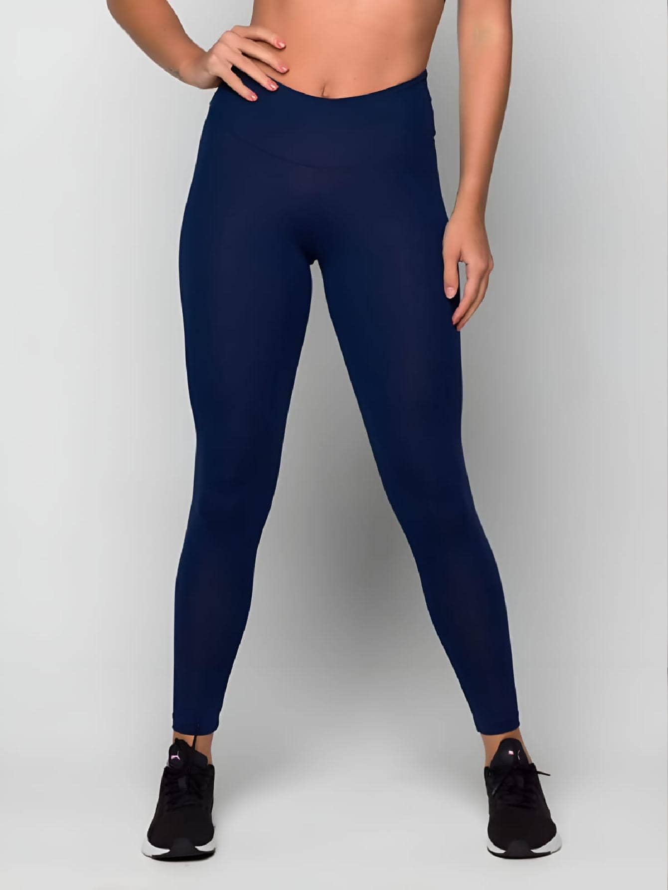 Calça Legging Suplex Academia Cintura Alta