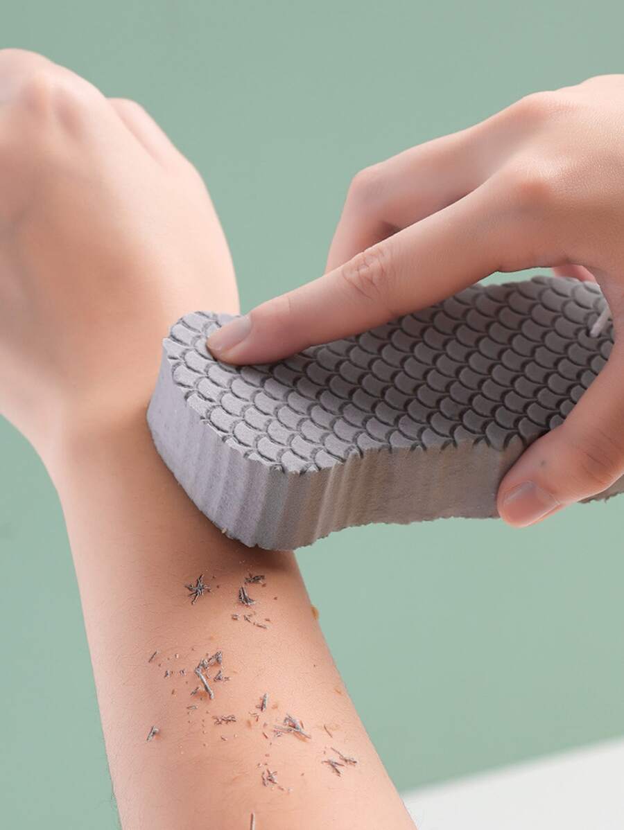 1 pieza Esponja de baño para niños para una exfoliación suave de la piel de adultos y bebés, sin dañar la piel. Decoración de baño del hogar, decoración de otoño, de vuelta a la escuela