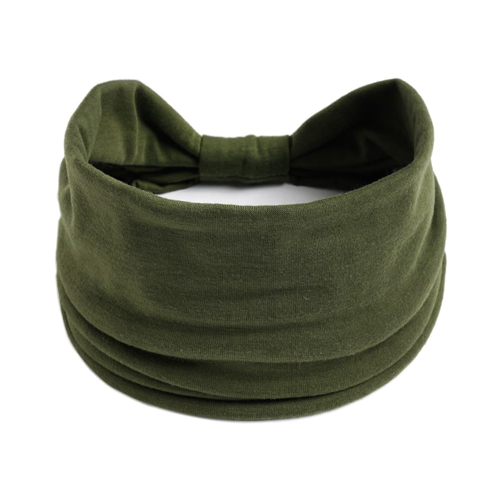 1 Stück einfarbiges elastisches Knotenhaarteil mit breiter Passform für Frauen & Mädchen für Sport, Fitness und Laufen, schweißabsorbierendes/rutschfestes Haarband-Accessoire, Lässig, Gym, Valentinstag, Haarschmuck, Turban Haarteil
