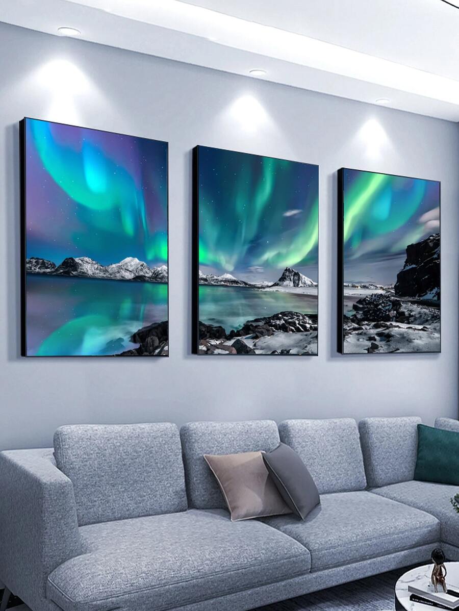 3pcs 15.7*23.6in/40cm*60cm Frameless Abstract Oil Painting Wall Art For Home Decor Canvas Painting,Poster Gifts Birthday Graduation