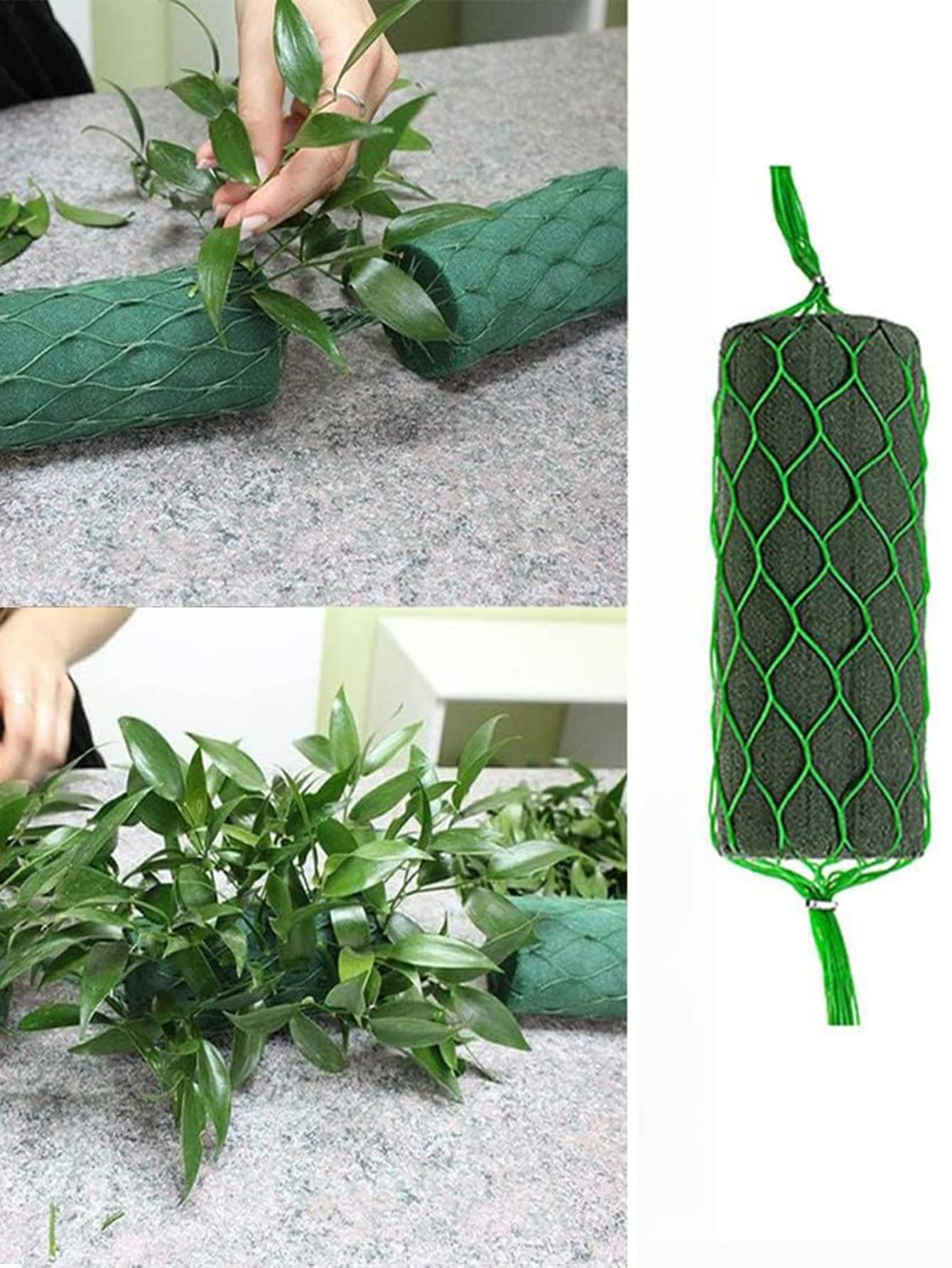 2/4/6pcs, Floral Foam Garland Flowers, Flower Sponge Blocks Kit, Absorption Flower Holder Arch Door, Floral Craft Dry Foam Bricks, Green Floral Foam Arrangement, Home Wedding Garden, Yard Decoration, Yard Supplies, Party Decor, Holiday Supplies, Holiday Arrangement, Outdoor Holiday Decor, Art Decor