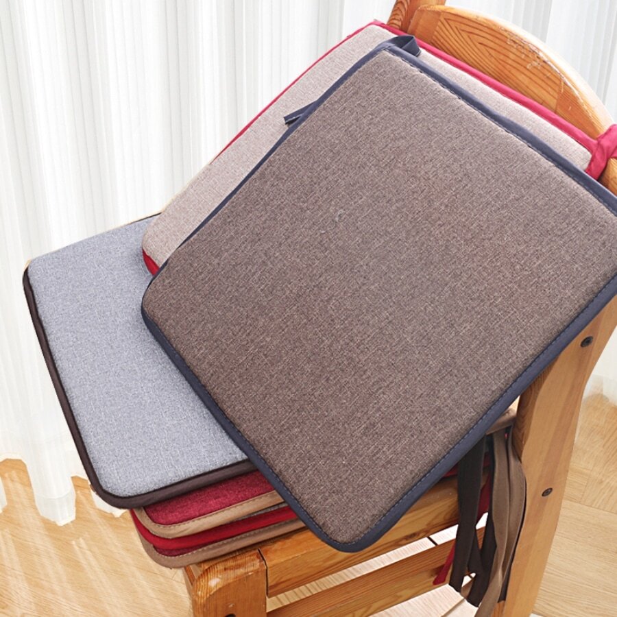 Cojín De Silla De Diseño Simple De 38*38*1.8cm