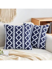 Blue and White