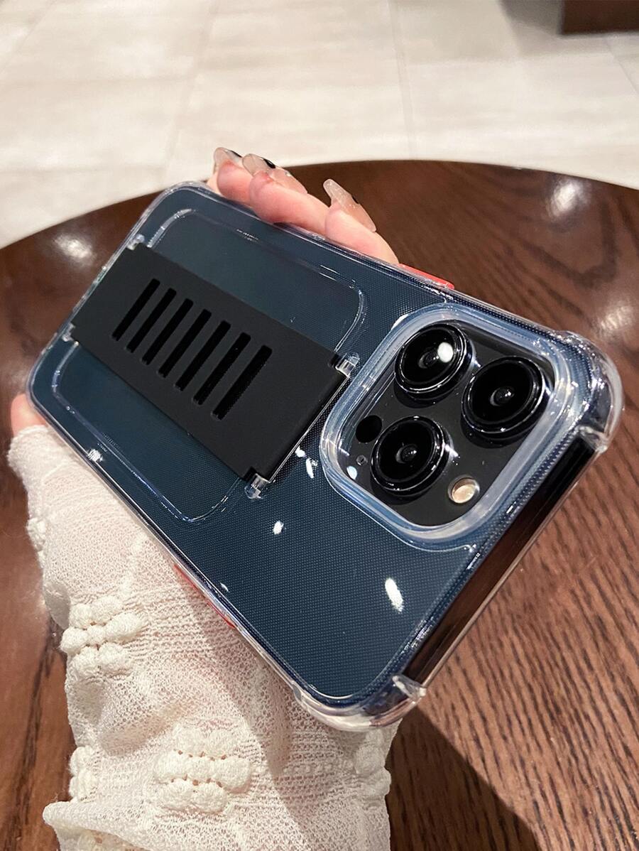 1 Stück flüssiges Silikon klare Armband stoßfestes Handyhülle, kompatibel mit Apple und Samsung Handys