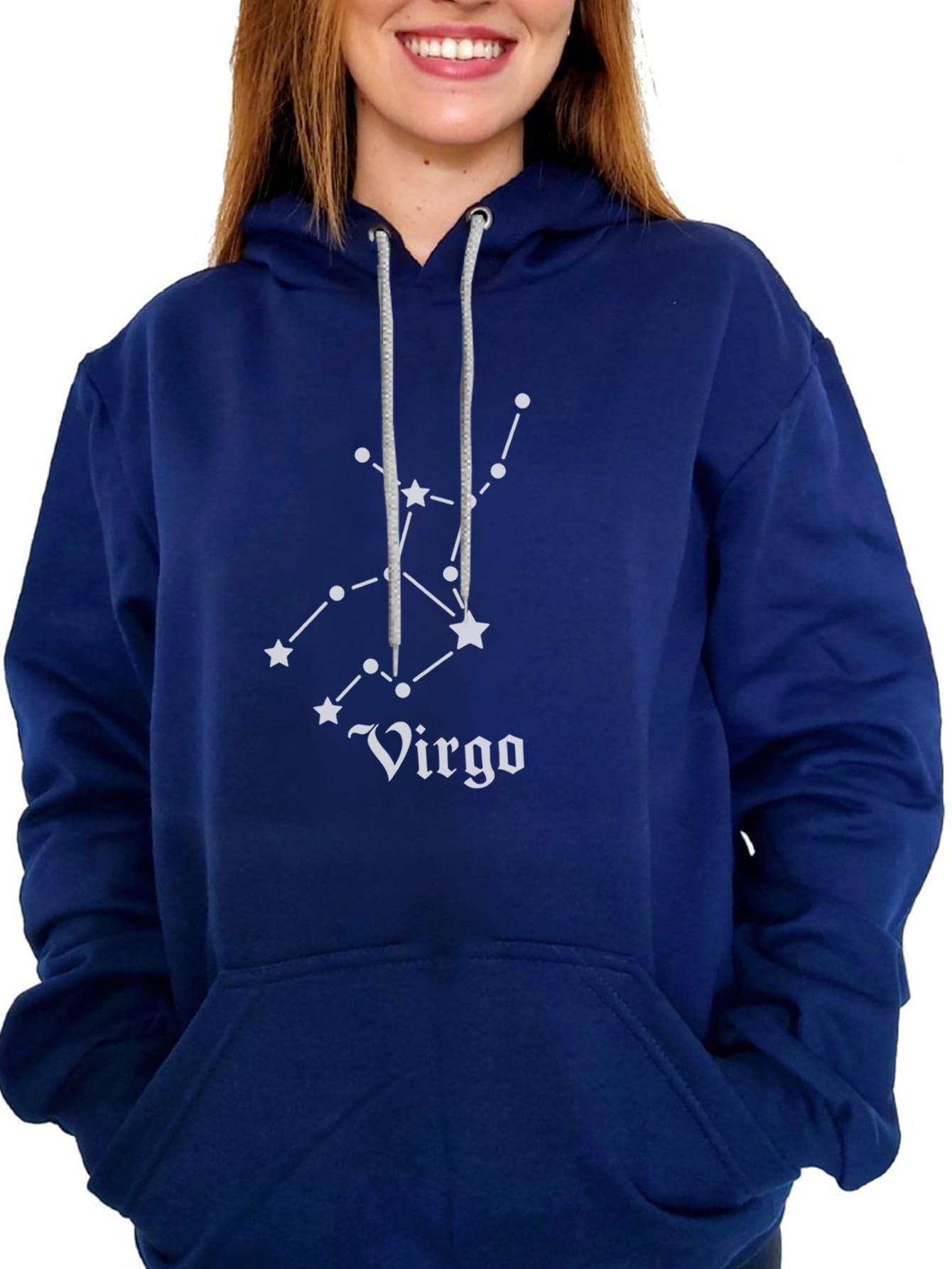 Blusa SIGNOS VIRGEM Constelações VIRGO Moletom Agasalho de Frio Unissex várias cores