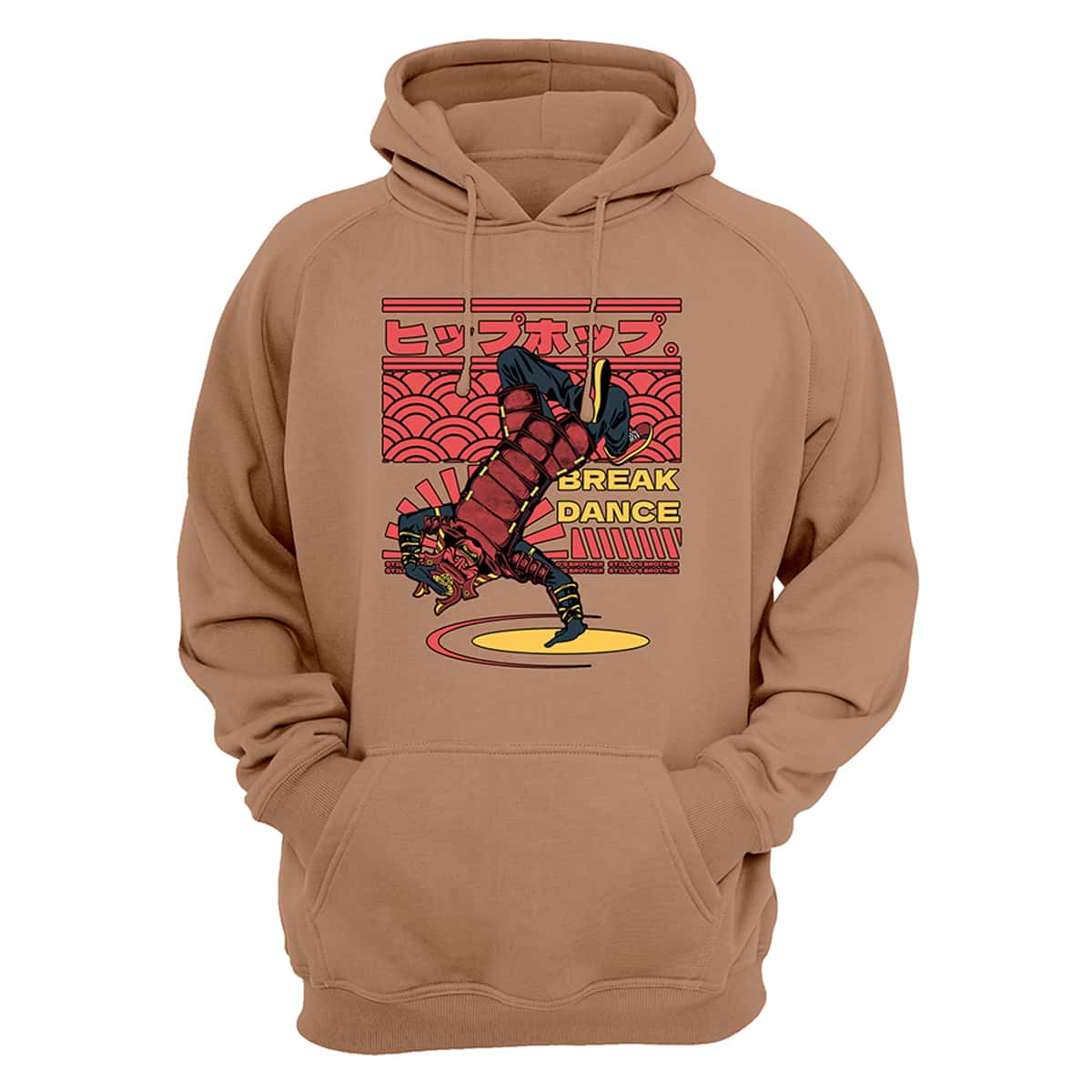 Blusa Moletom Masculino Canguru Samuray Break Dance Várias Cores Stillo's Brother