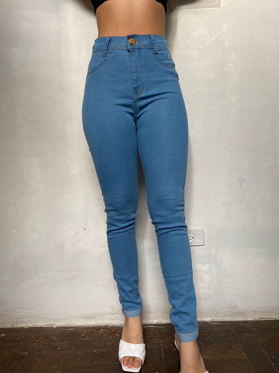 CALÇA JEANS FEMENINA DO 36 AO 46