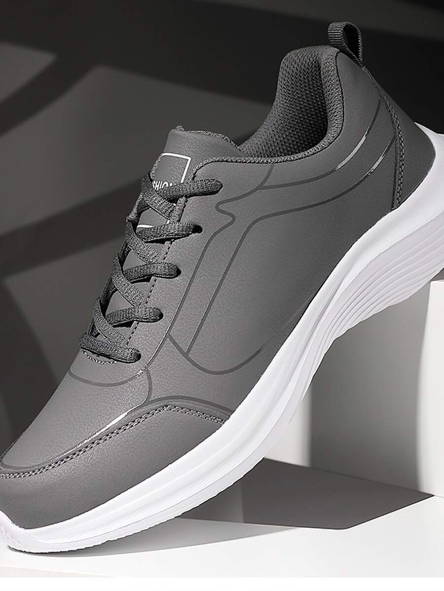 Men's Plus Size Lace-up Sport Running Shoes