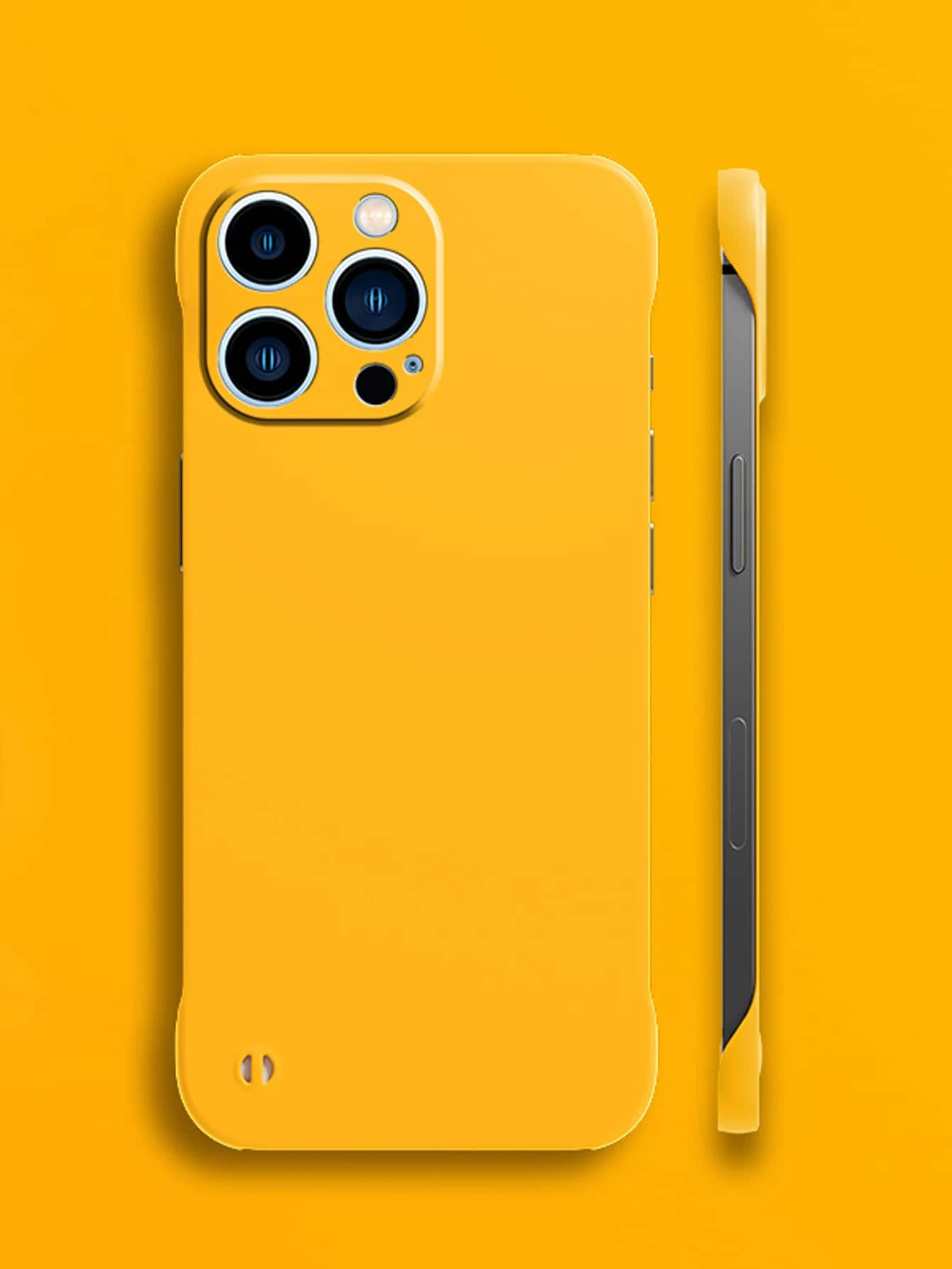 Funda básica de teléfono de Apple, funda de teléfono lisa