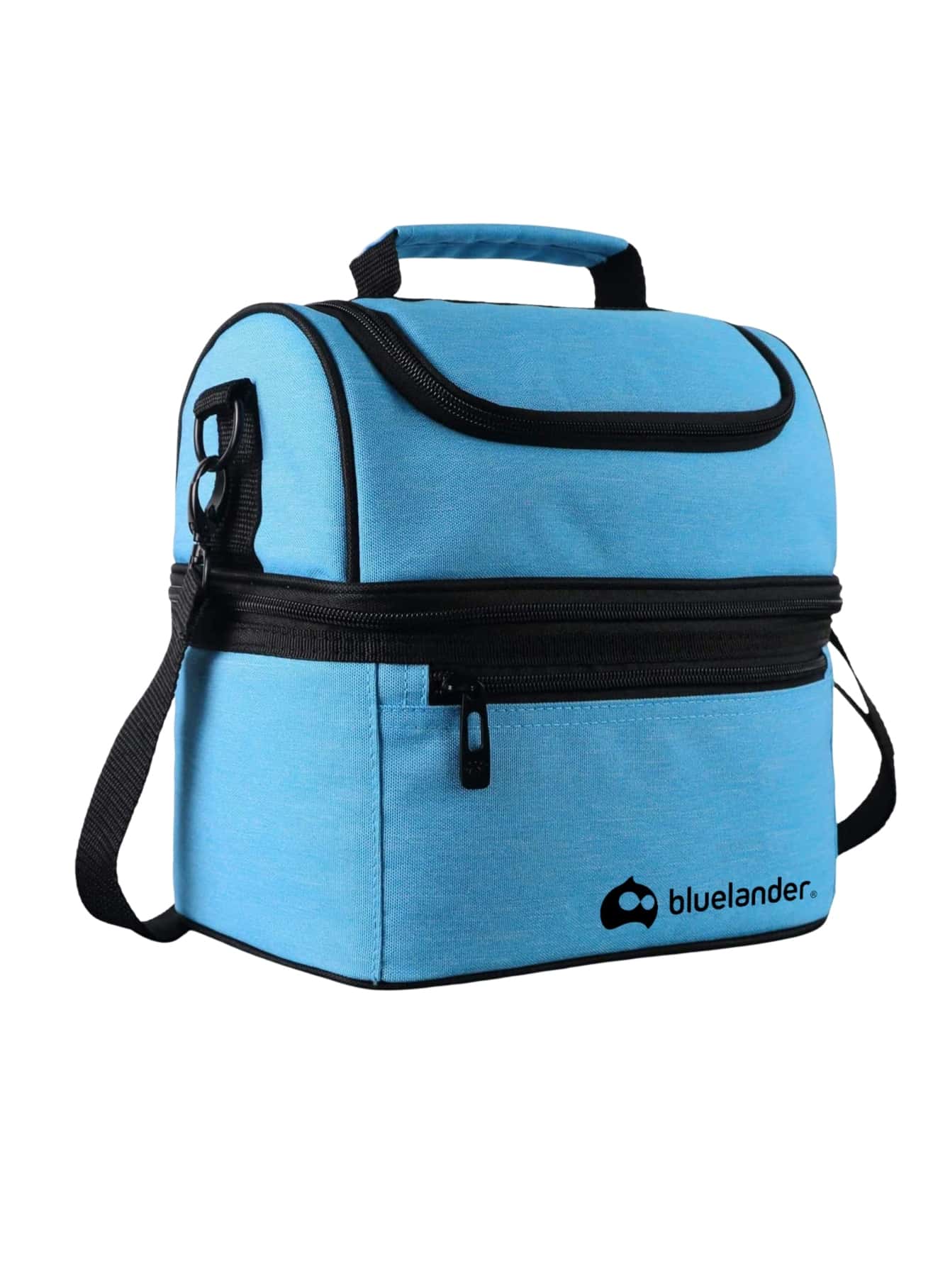 Descubre la Elegante Lonchera Bluelander de Doble Piso en : Almuerzos a la Moda, Listos en un Instante