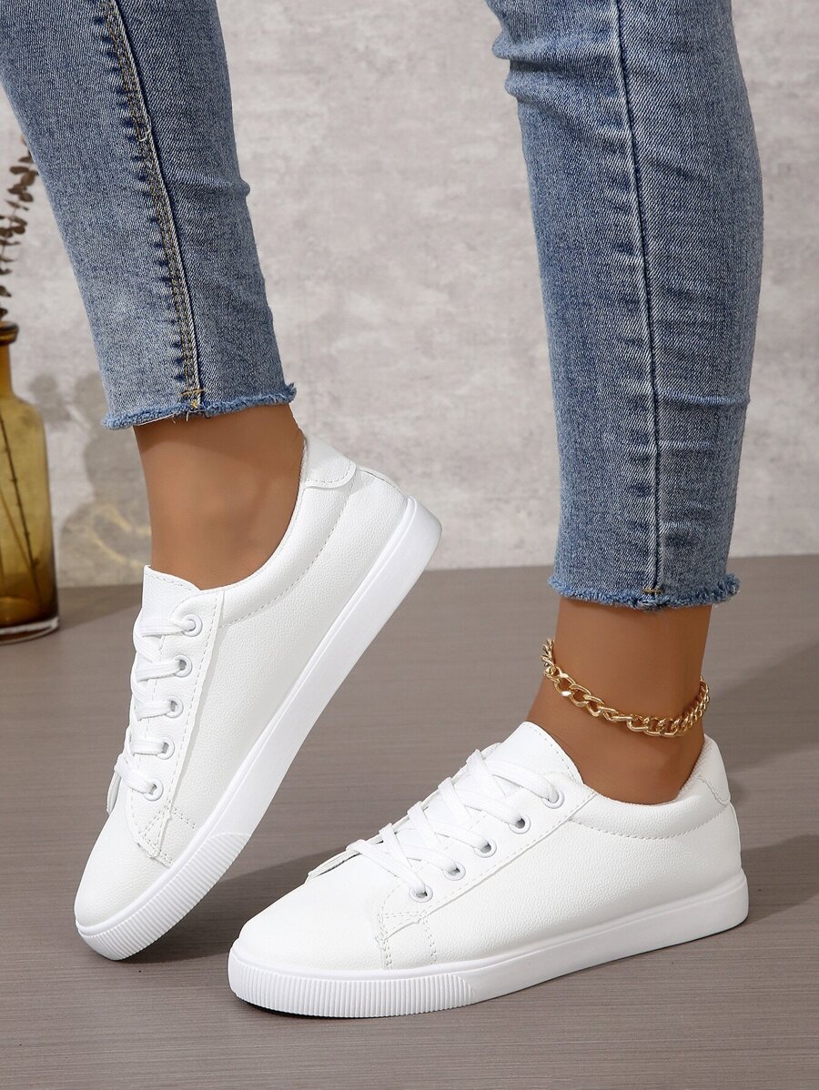 Women Casual Sport Shoes New Fashion Sneakers Vulcanized Shoes (Note: The Shoes Run Small, Wide Toe Box And Wide Feet, It Is Recommended To Buy One Size Larger)