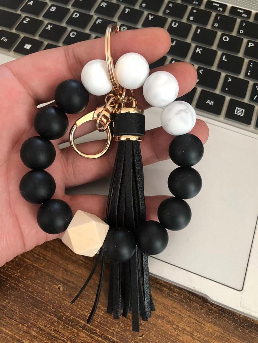 1 set breloc din silicon multicolor pentru femei, brățară, brățară de mână, breloc, pandantiv pentru mașină, lanț de mână accesorii auto breloc pentru geantă rucsac pentru școală drăguț gotic Y2k