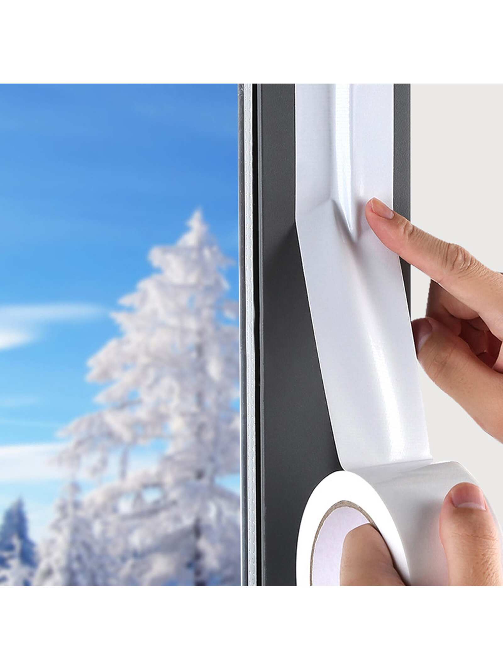 1pc Window Sealing Tape, Winter Weather Stripping, High Viscosity