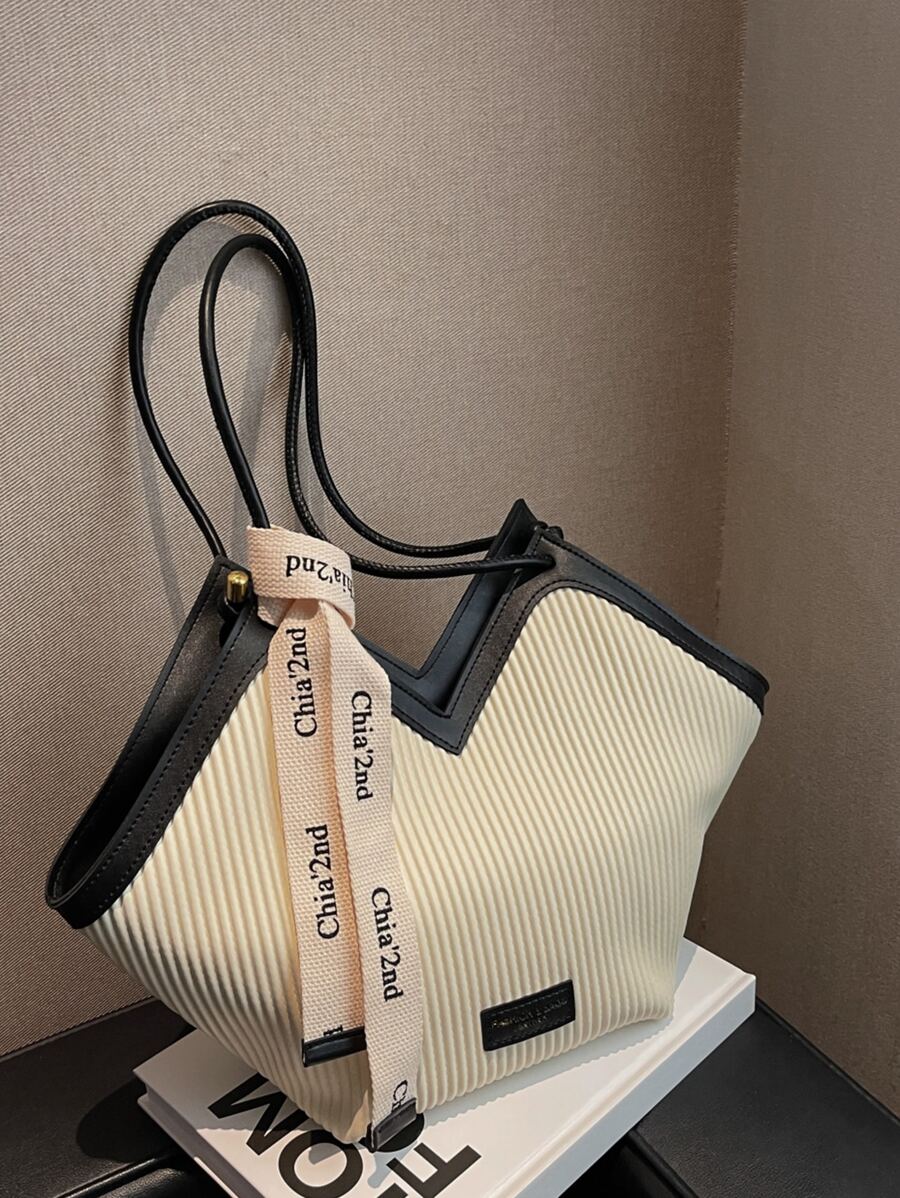 1 Pc Of Women's Simple Commuter Bag Shoulder Bag Briefcase Special-Shaped Bag,Portable Zipper Closure Design,Suitable For Weddings,Parties,Holidays,Holiday Activities,Entertainment,Afternoon Tea,Flying,Business Trips,Shopping,Commuting,Office Appointments,Etc. It Is For Girls,Mothers,Girlfriends,Friends,Students,Teachers,Professional Female Educators,Etc. Daily Use,Also A Gift For Mom, Best Teacher Gifts Forever