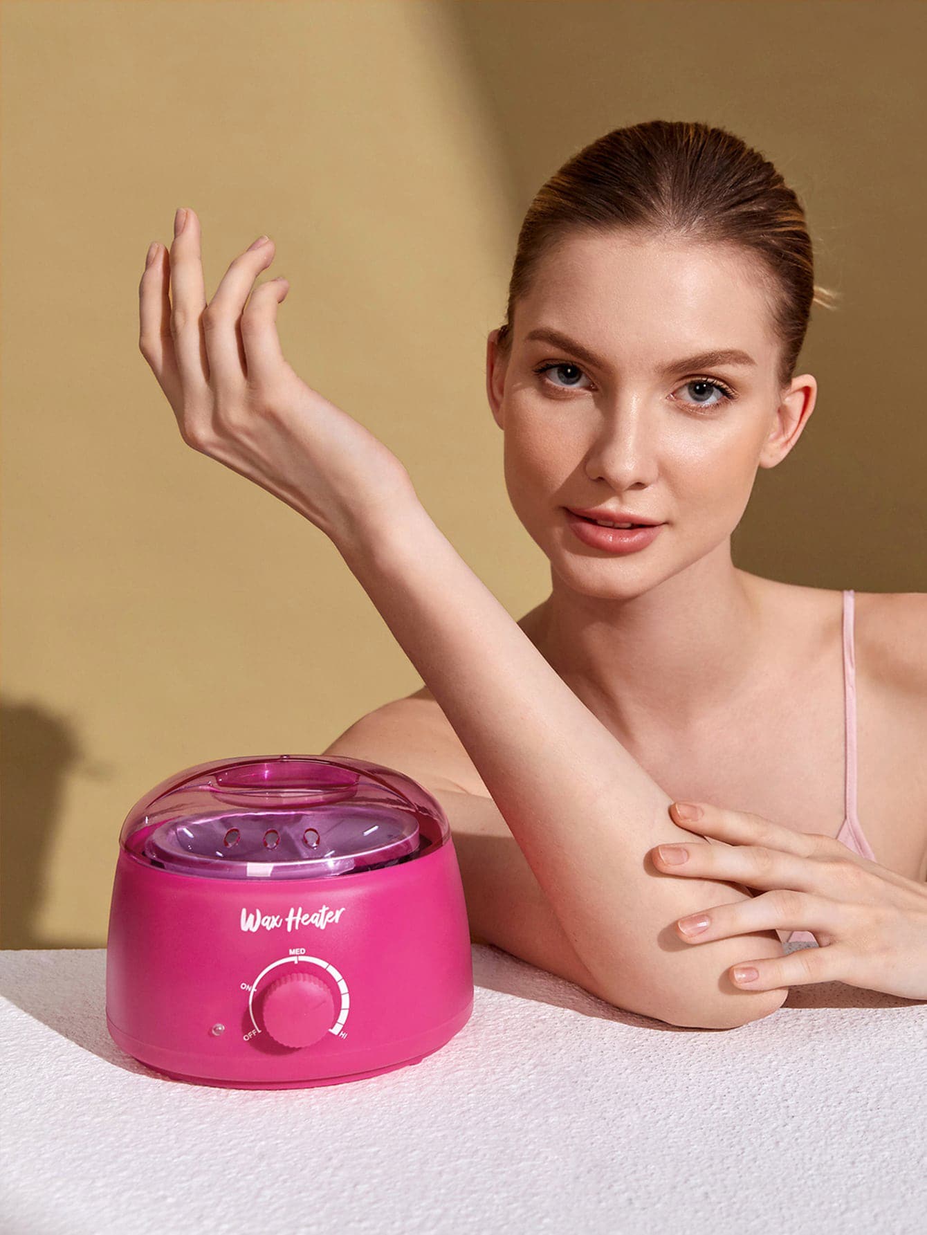1pc Wax Heater Kit For Hair Removal With Large Capacity Wax Warmer Machine, Unisex