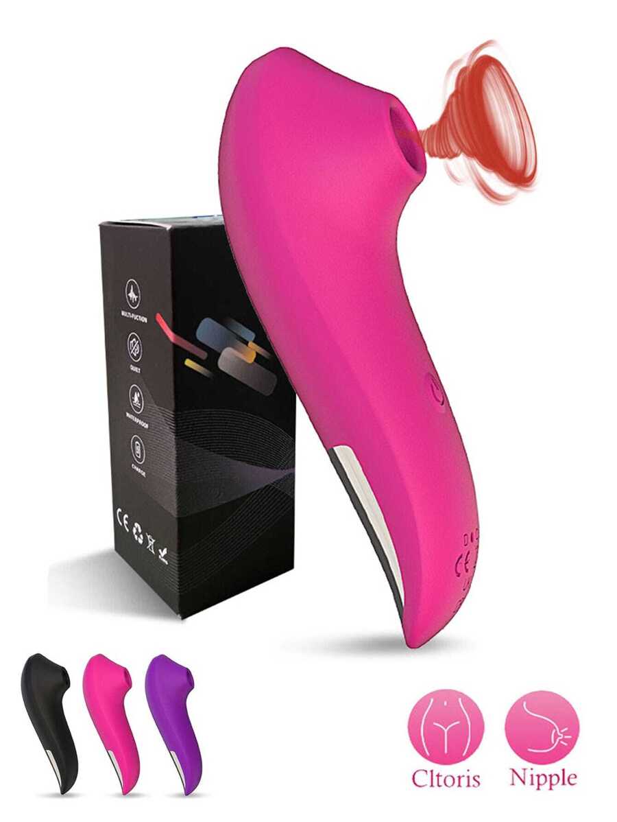 Vibrador Succionador De Clítoris Para Mujer, 5 Modos De Succión, Estimulador De Clítoris Y Pezón, Juguete Sexual Para Adultos, Masturbación Femenina, 1 Unidad