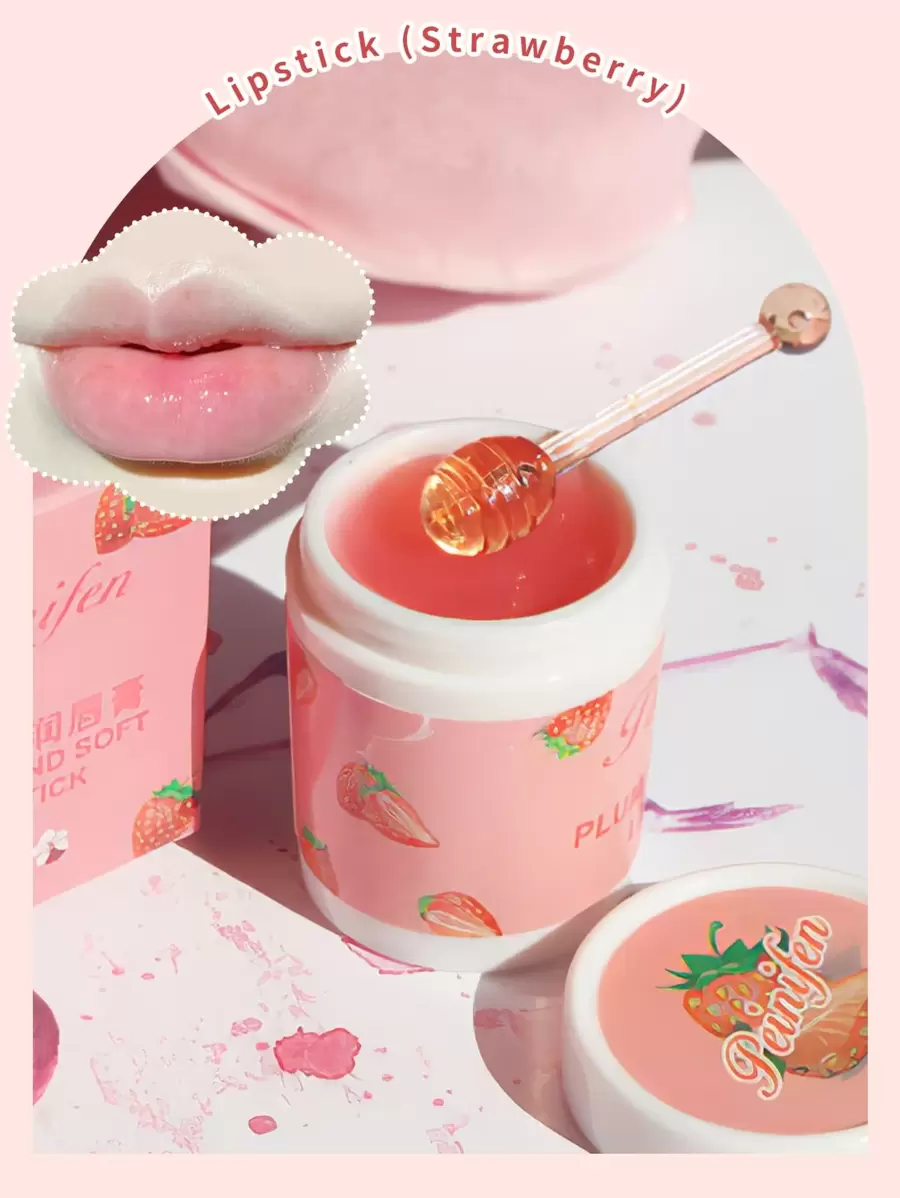 PNF Lip Balm In Portable Jar, Non-greasy Moisturizing And Hydrating Lip Care, Reduce Fine Lines, Great As Lipstick Primer, Perfect For Daily Use
