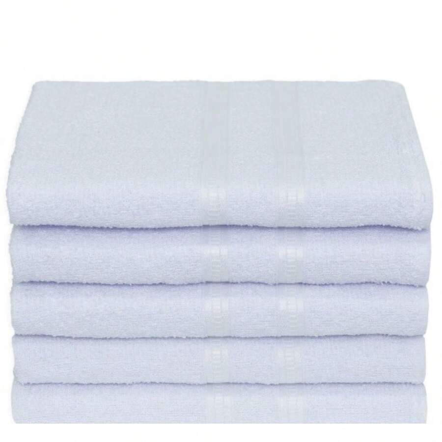 KIT 4 Toalhas de algodão Branca linha Hotel, Salão de beleza, SPA, Academia