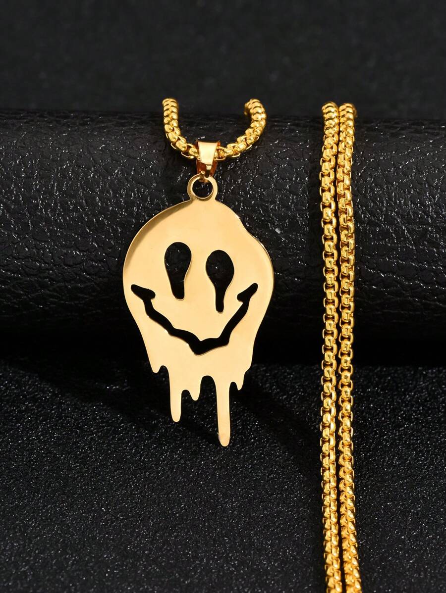 1st Ghost Pendant ketting en armband set, modeaccessoires voor mannen, Halloween