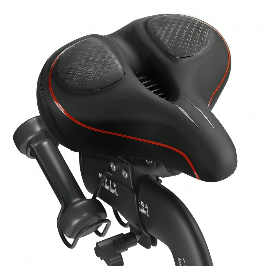Oversized Bike Seat for Peloton Bike & Bike+, Comfort Seat Cushion Compatible with Peloton, Spin Bike, Road or Exercise Bikes, Bicycle Wide Saddle Replacement for Men & Women, Accessories for Peloton