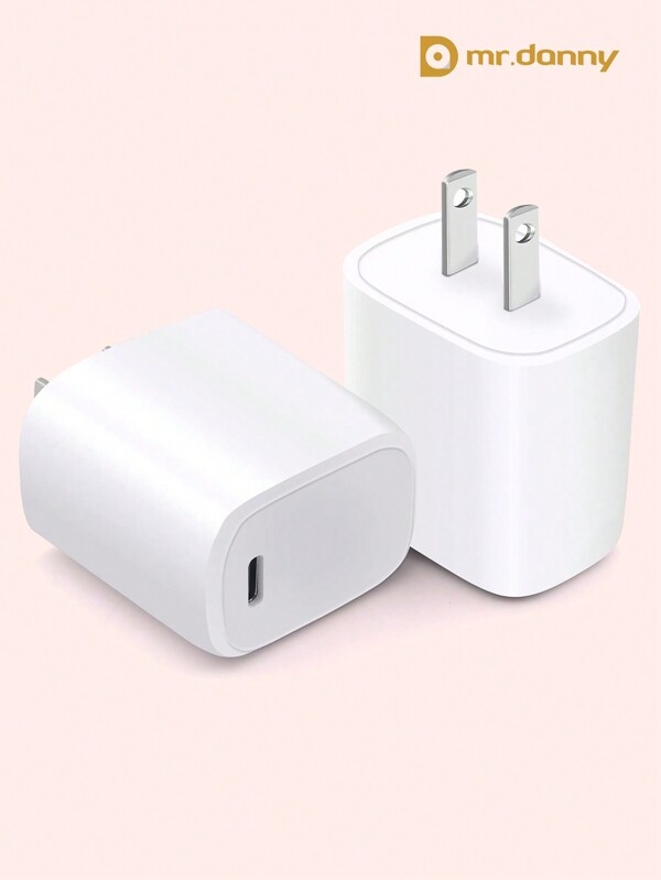 Mr Danny 20W USBC Power Adapter iPhone Charger with Fast Charging