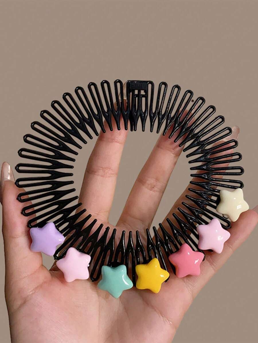 1pc Pente De Cabelo Para Meninas Da Criança Arrumar Franjas E Cabelo Traseiro, Adequado Para Bebês E Penteados Infantis