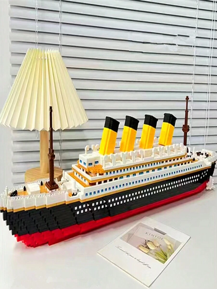 1 szt. Deluxe World Classic model statku wycieczkowego zestaw do budowania, wykonany z ABS, po złożeniu rozmiar 60*8*16.5cm dekoracja pokoju