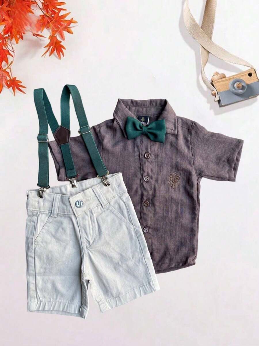 Conjunto Pajem Social Verão Menino Infantil ENVIO JÁ
