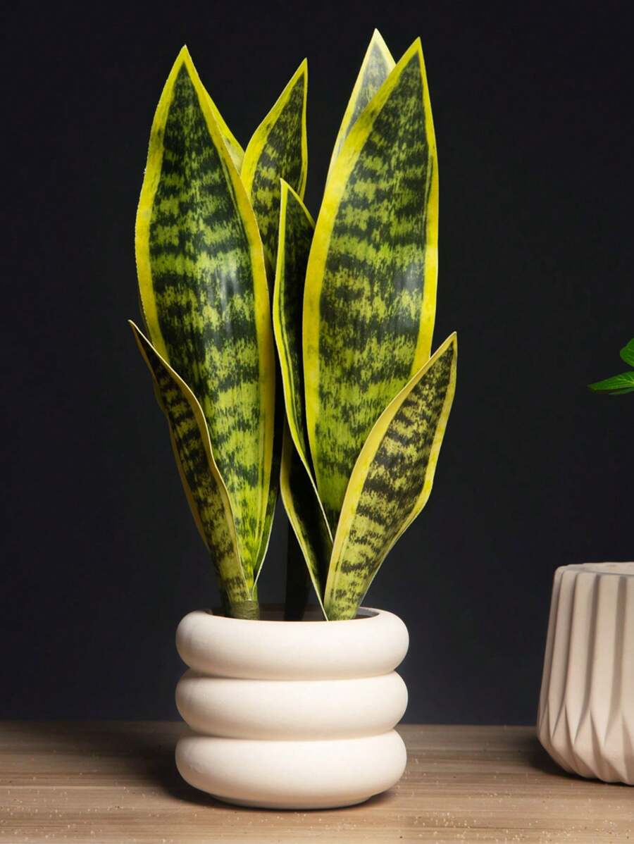 1 pièce Plante de bégonia à peau de tigre artificielle sans pot pour la décoration de table à la maison, la Saint-Valentin, le cadeau