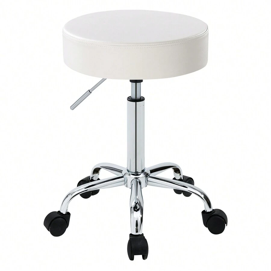 Duhome Backless PU Leather Adjustable Height Swivel Medical Clinic Tattoo Spa Salon Stool