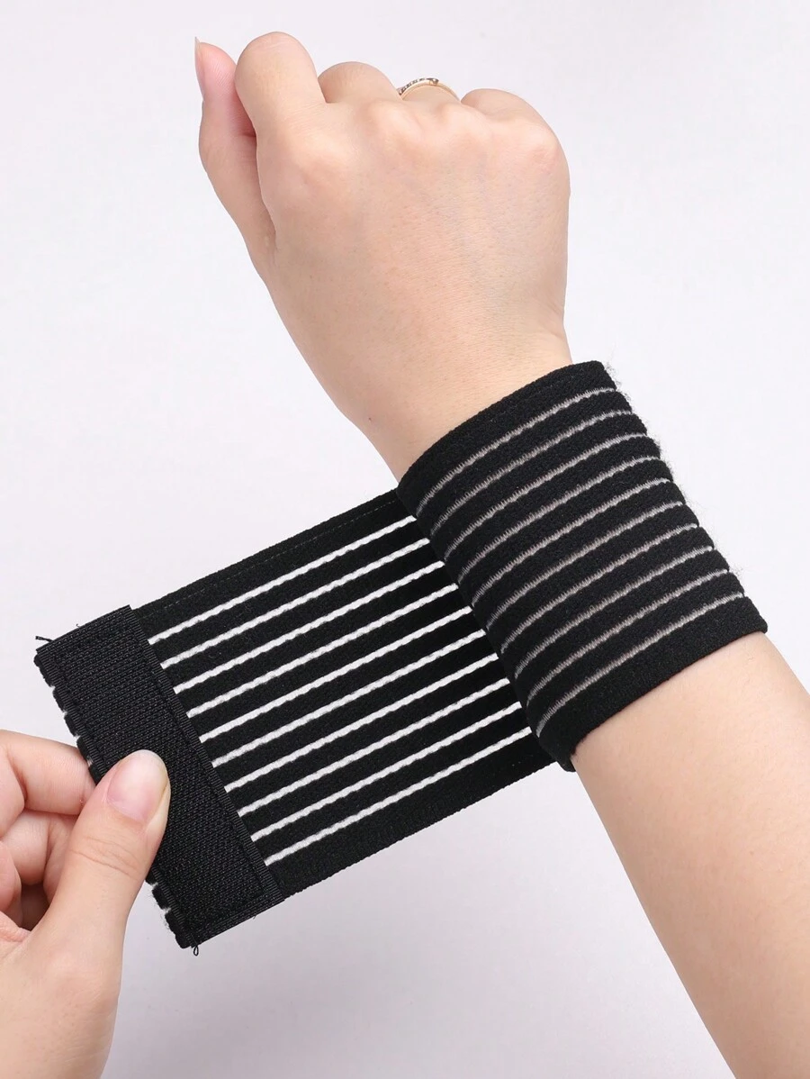 1pc Compression Wristband: Enhance Your Sports And Fitness Performance By Providing Elastic Protection Gym Gym Wristbands Accessories