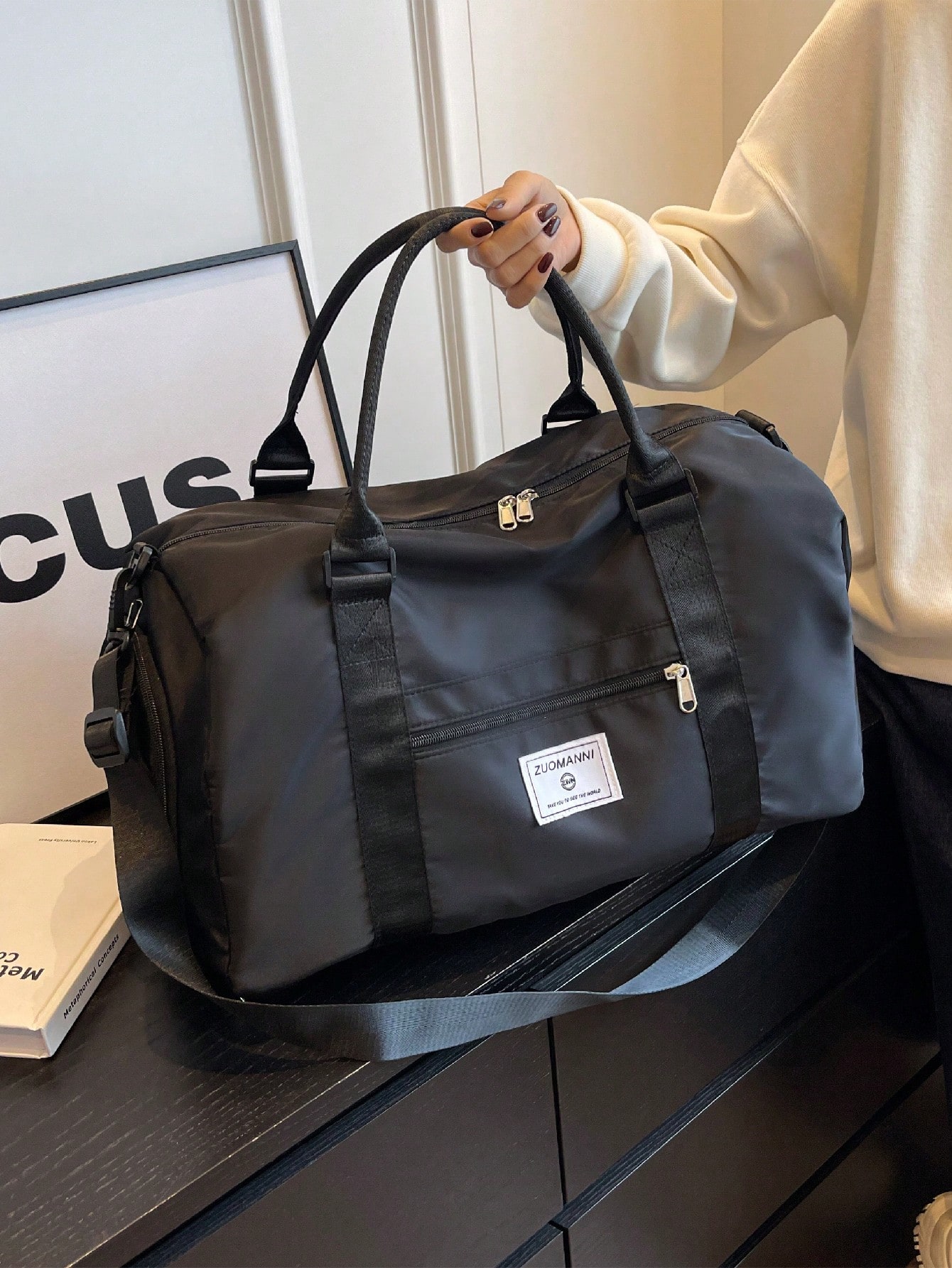 Travel Essential Bag Women Sports Bag Fitness Bag Women Dry Wet Separation Storage Training Bag Large Capacity Handheld Crossbody Duffel Bag Travel Bag For Women, Available As Carry-On Luggage Luggage Bag Hand Bag Gym Bag Weekend Bag For Business Travel Vacation Holiday Outdoor Back To School Handbag Handbag Holiday Overnight Bag Bag For School School Accessories School Stuff