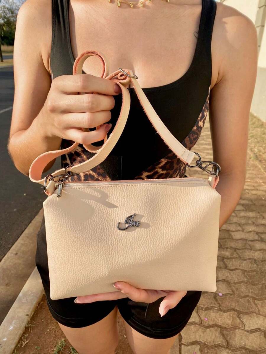 Small Women's Shoulder And Crossbody Bag Or Toiletry Bag 2 In 1 Functional Bag