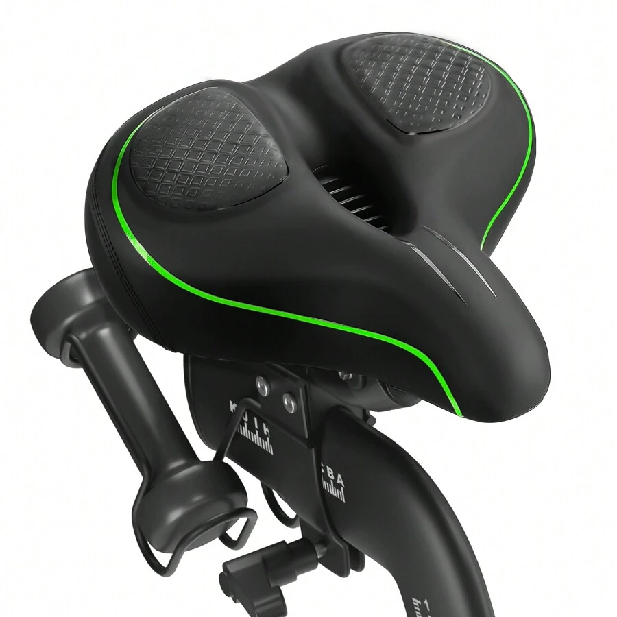 Oversized Bike Seat for Peloton Bike & Bike+, Comfort Seat Cushion Compatible with Peloton, Spin Bike, Road or Exercise Bikes, Bicycle Wide Saddle Replacement for Men & Women, Accessories for Peloton