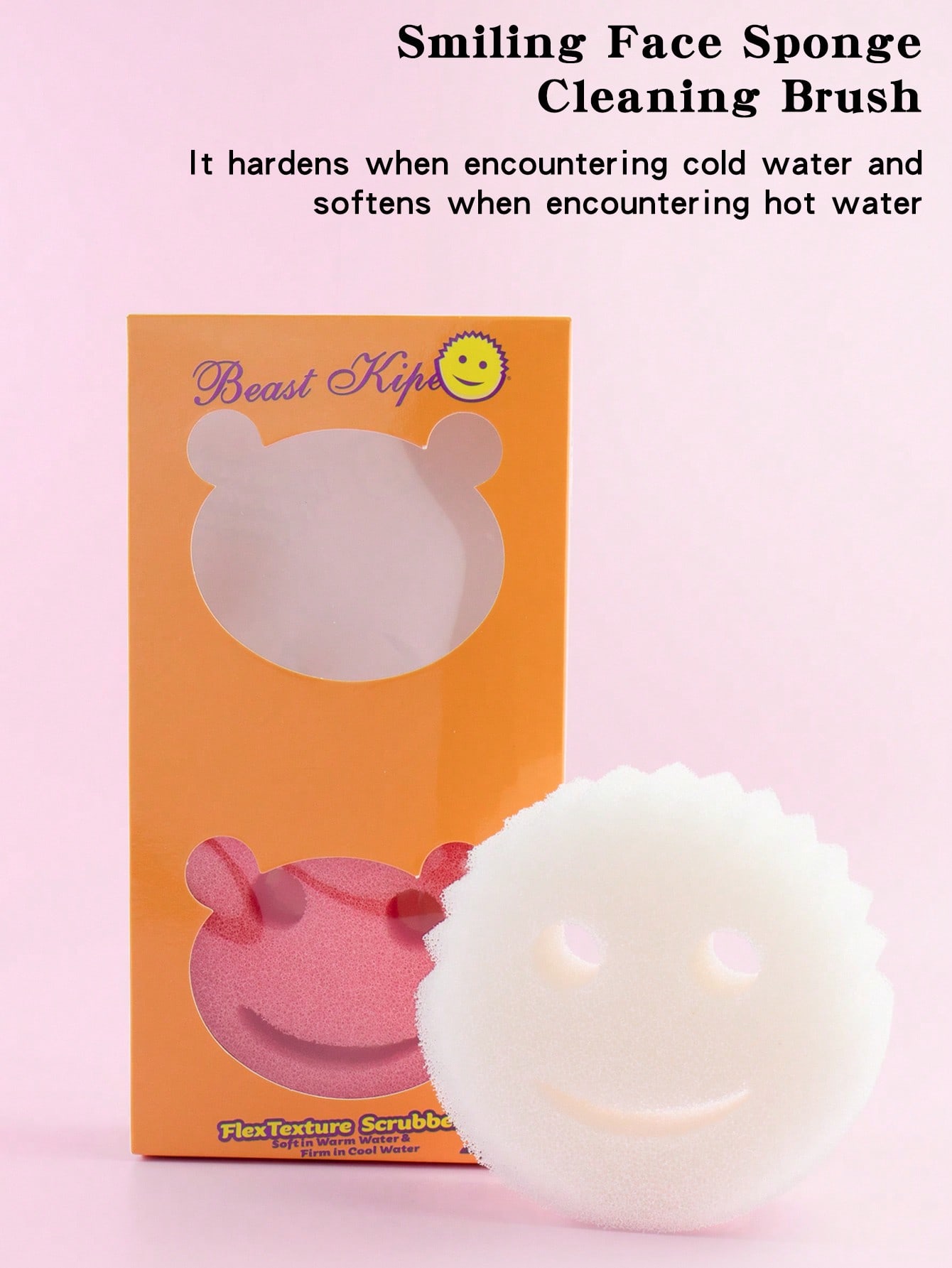 Dishwashing Sponge Kitchen Cleaning Tools Scrubbing Sponge Household 