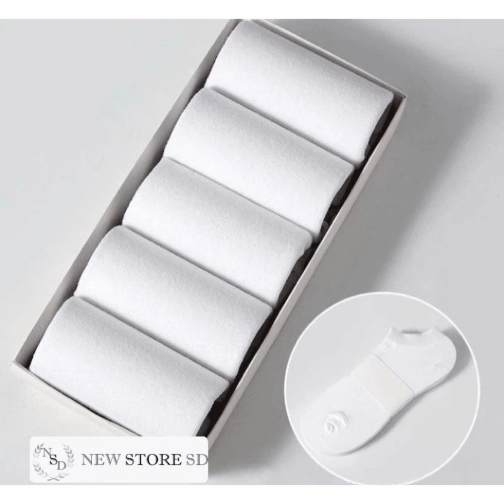 Kit 18 Pares de Meias Brancas Soquete Feminina e Masculina confortável respirável