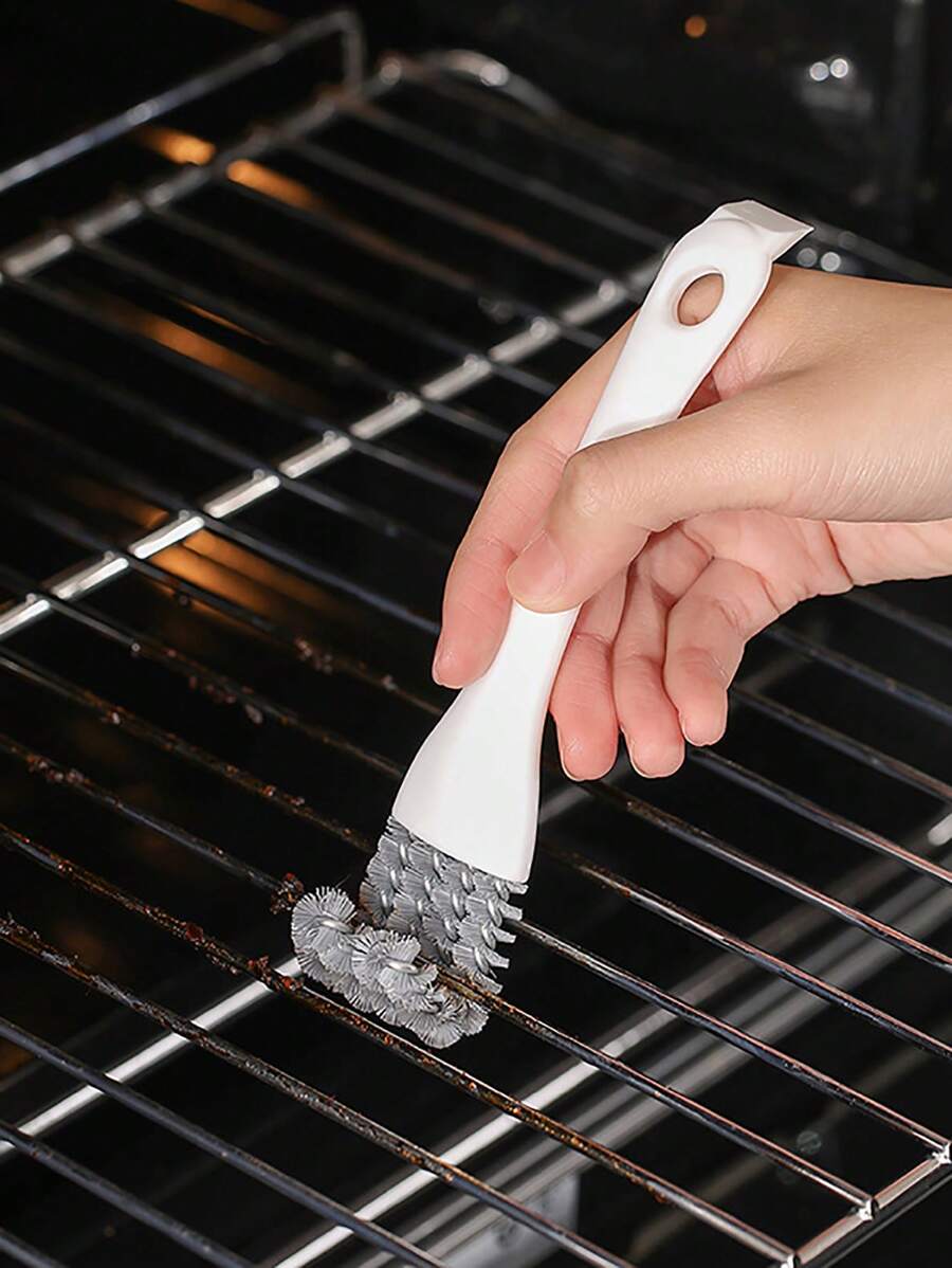 Brosse De Nettoyage De Cuisinière Multifonctionnelle, Pour Comptoir De Cuisine, Étagère, Espace, Évier, Coin, Gril De Barbecue, 1 Pièce