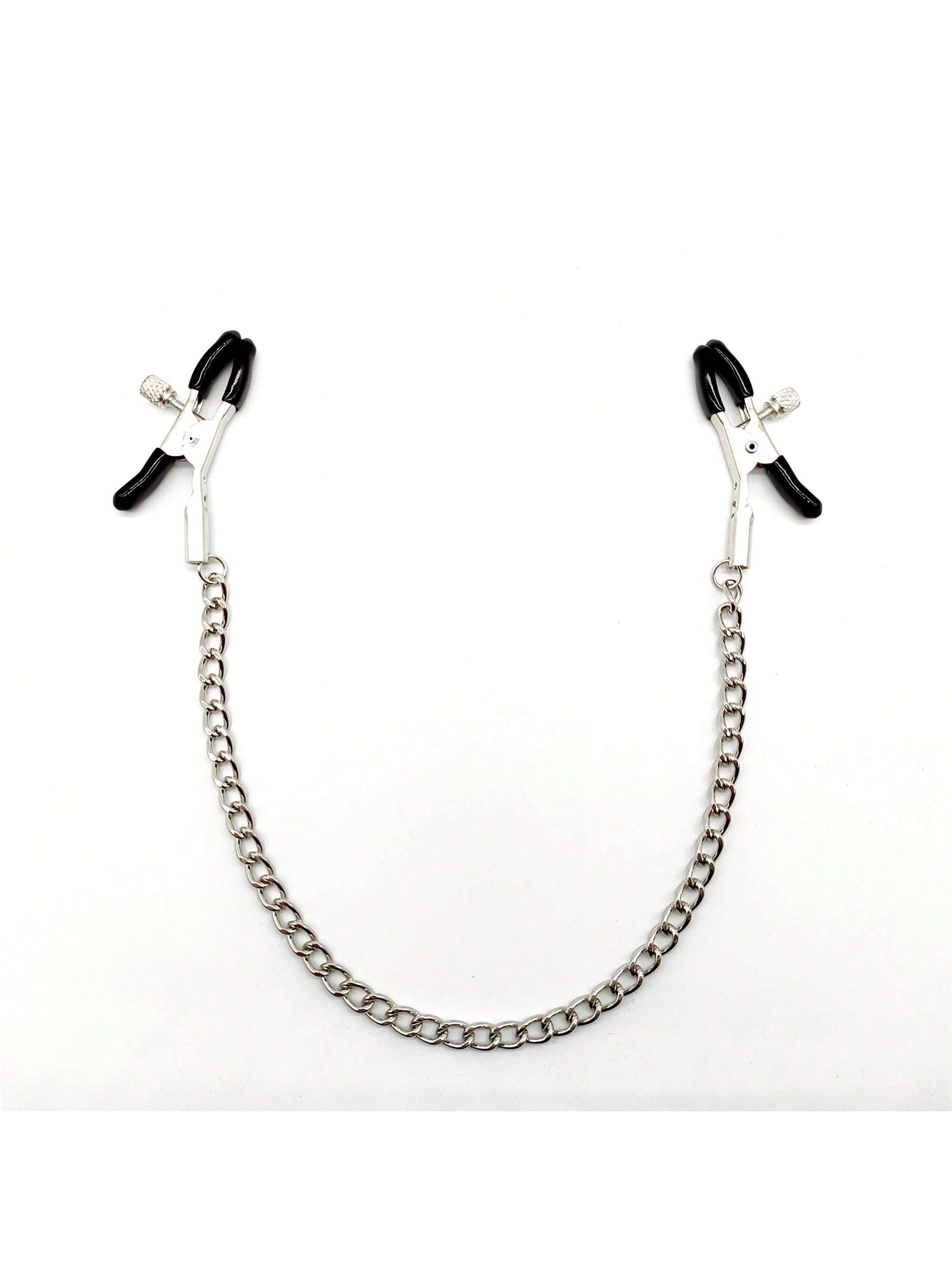 1 Piece Fake Artificial Nipple Ring Navel Piercing Jewelry Choker Chain