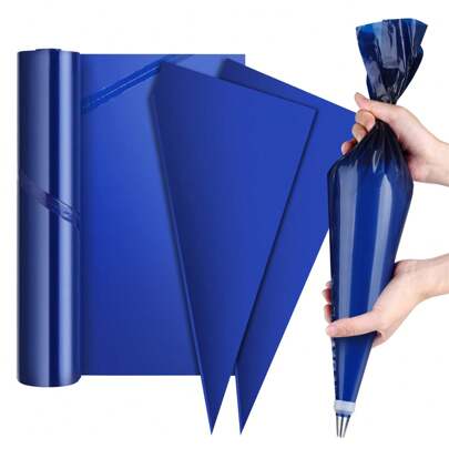 50Pcs Disposable Piping Bags Extra Large Thicken 21Inch Pastry Bags Icing Piping Bags for Cookies Cupcakes Dessert Cakes Decorating