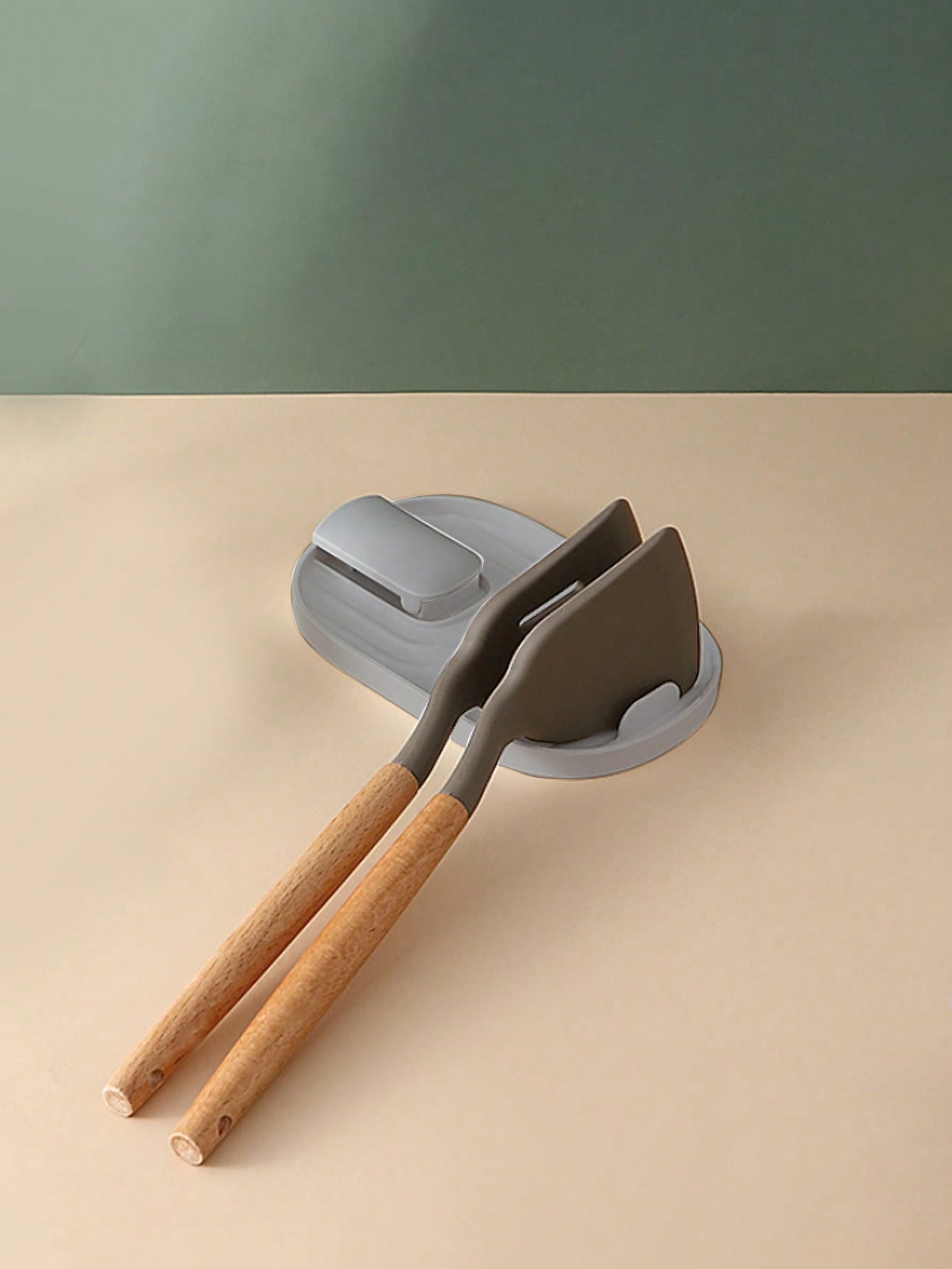 1 Tapa Plegable De Cocina, Convertidor, Soporte Para Utensilios Con Rejilla De Drenaje