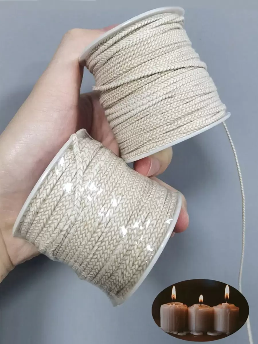 1roll Smokeless Candle Wick Thickening Candle Making Tool, Premium Quality