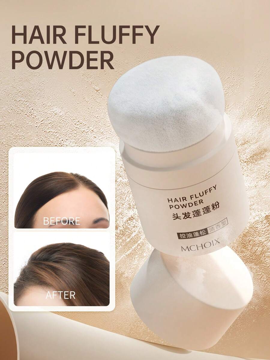 MCHOIX 1 Botella (8.5g) de Polvo Volumizador y Absorbente de Aceite para el Cabello, Texturizador Natural Secado al Aire, Aspecto Despeinado