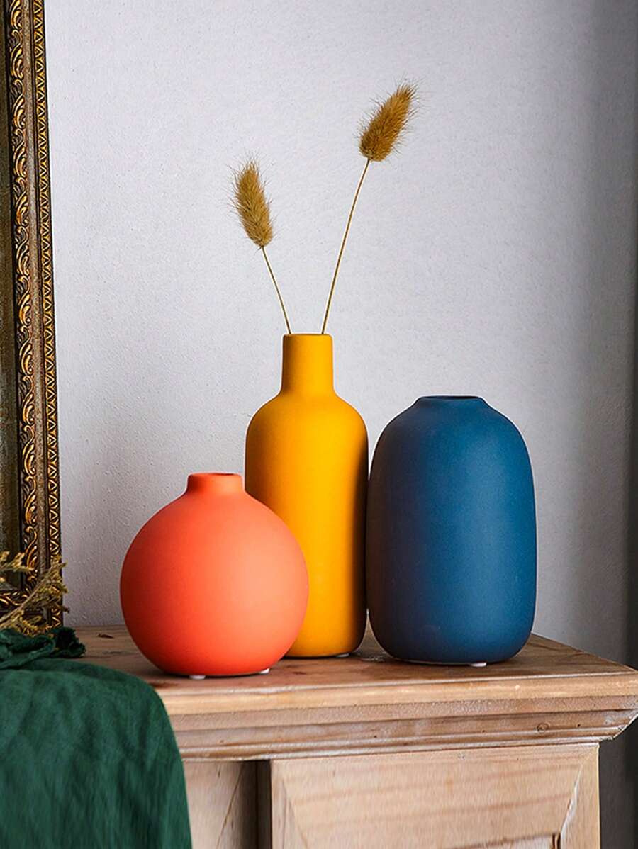 Nordic Modern Minimalist Creative Morandi Ceramic Vase, Home Living Room Tv Cabinet Decoration, Table Setting Flowerpot,Home Decor,Flower Vase,Centerpiece,Table Decor Gifts Birthday Graduation