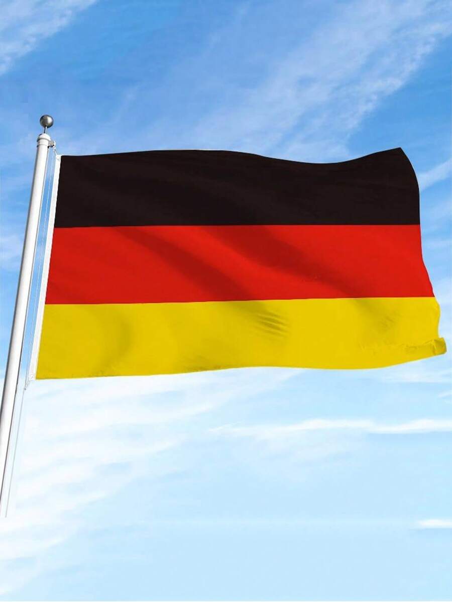 Germany National Flag Size 4 (90*150cm), Single Sided, 1pc/Pack
