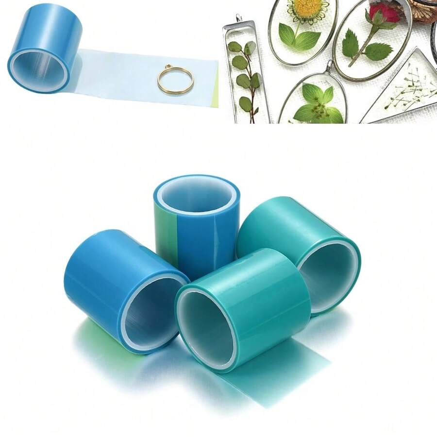 1 Stück 5m/rolle Spurlose Klebeband Nahtloses Papier Klebeband Für Diy Cut Out Open Metall Rahmen Bezel Einstellung Uv Epoxy Harz Formen Schmuckherstellung