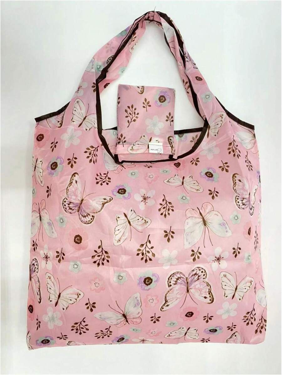 New Foldable Shopping Bag, Suitable For Daily Shopping And Street Strolling