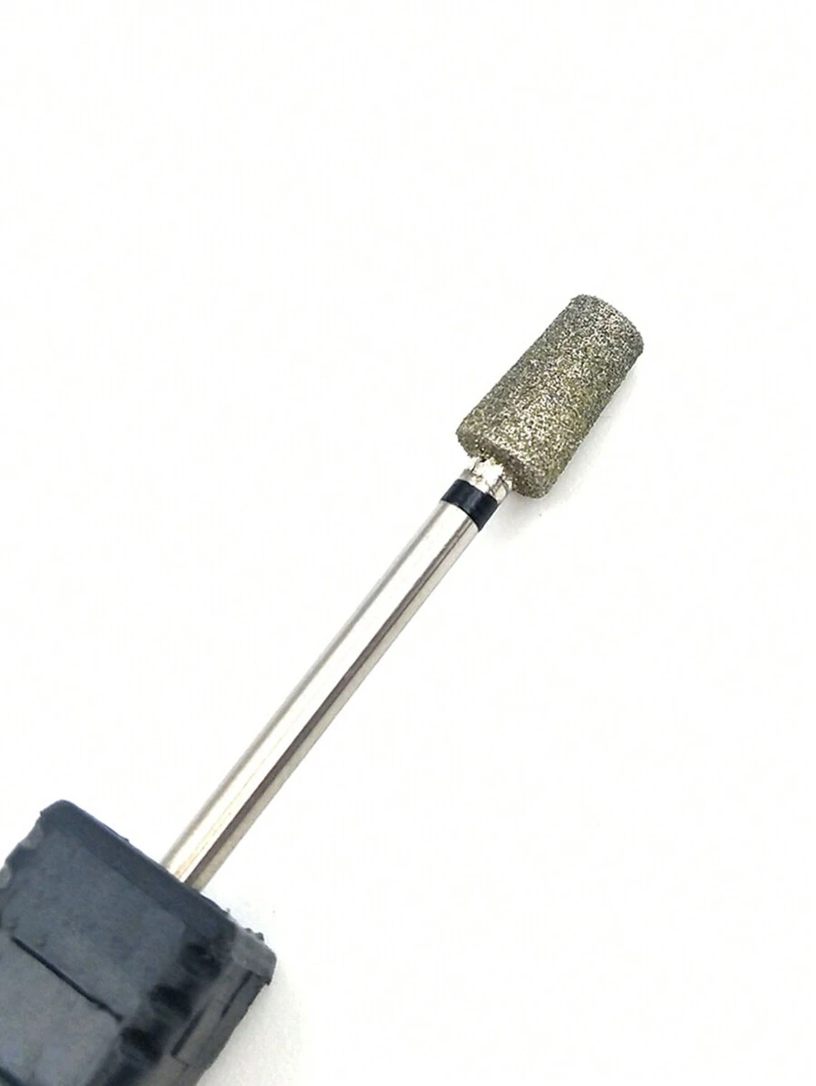 hytoos 1pc Russian-style Diamond Sand Grinding Head, Detachable Electric Manicure Tool Accessory For Cleaning Dead Skin