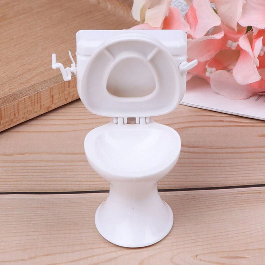 1pc Dollhouse Furniture Vintage Bathroom Toilet Miniature Toy Doll Accessories,Toy Toilet,Dollhouse Miniature Furniture,Dollhouse Bed,Potty,Doll Accessories,Dolls House Furniture,Doll Chair,Chicken Toilets,Bed