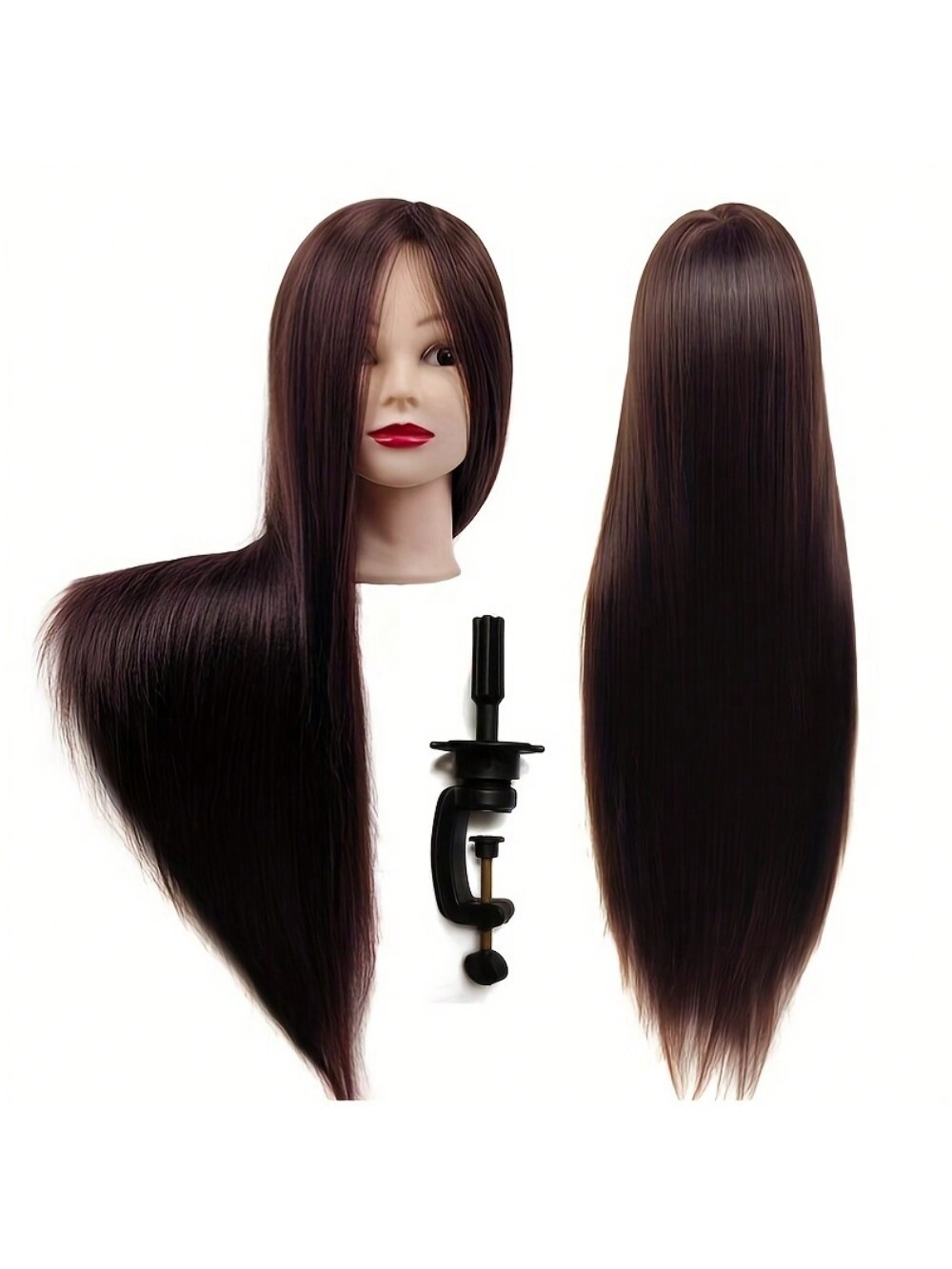 Mannequin Head 26 Inches 28 Inches Training Head Synthetic Fiber