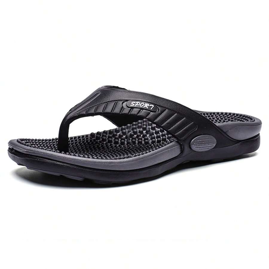 Men's Massage Anti-Skid Slipper: Quick-Drying Comfortable Indoor & Outdoor Sandals Summer Flip Flop